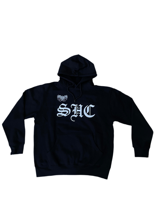 BLACK SHC HOODIE- ANGEL