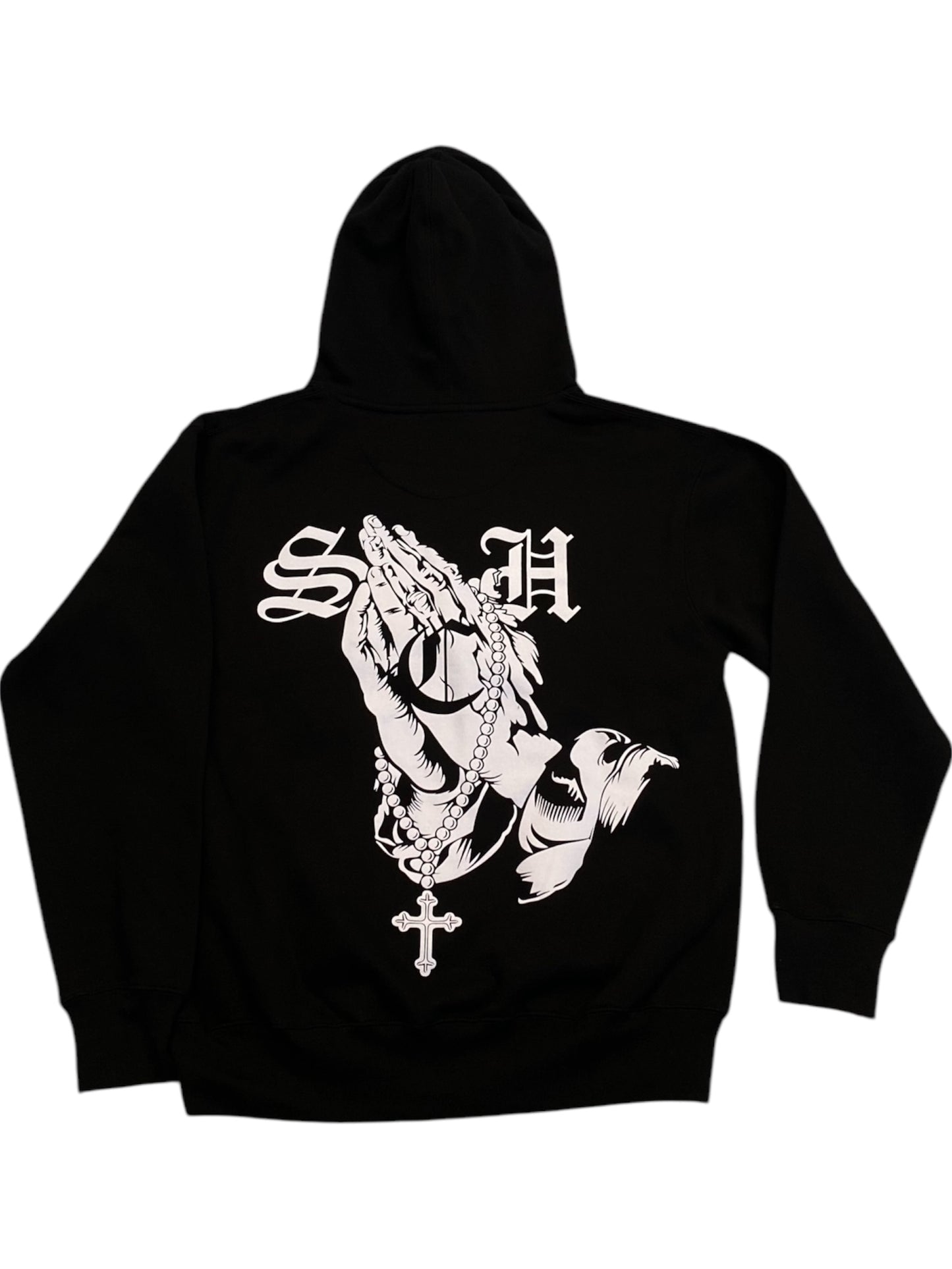 BLACK SHC HOODIE- HANDS